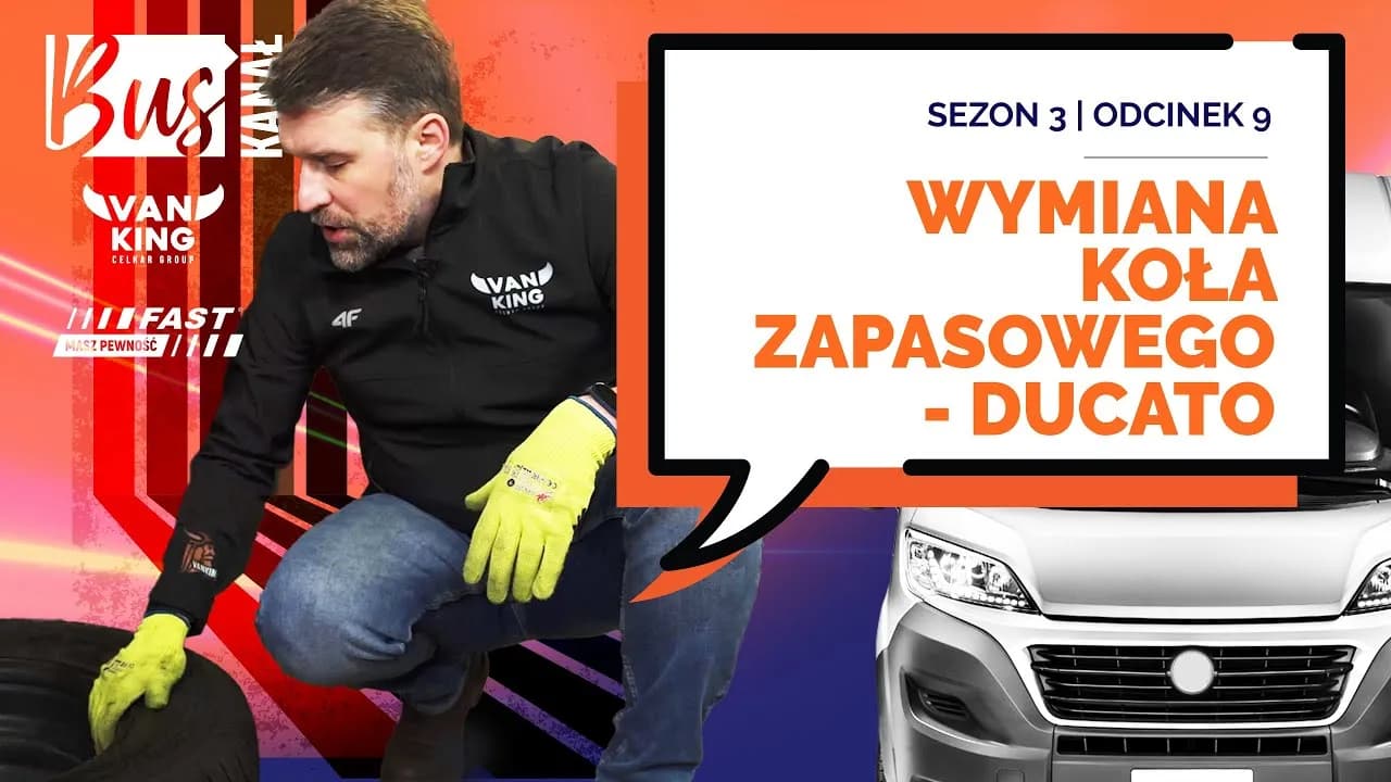 Demontaż koła zapasowego Fiat Ducato: Jak odblokować zapieczony mechanizm?